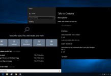 Cortana on Windows 10