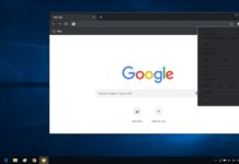 Dark mode in Google Chrome