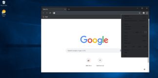 Dark mode in Google Chrome