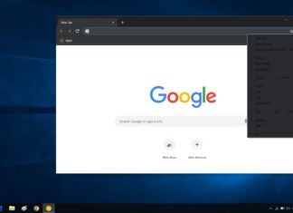 Dark mode in Google Chrome