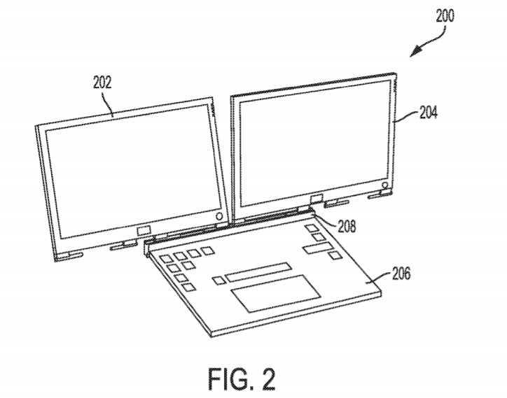 Dell laptop patent