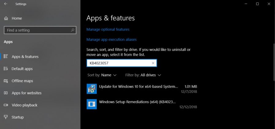 Windows 10 kb4023057 re released fails to install with error 0x80070643