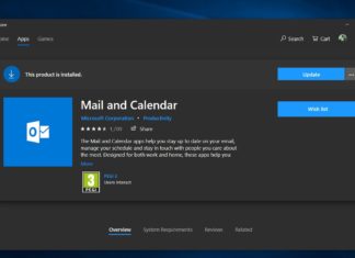 Mail app in Windows 10