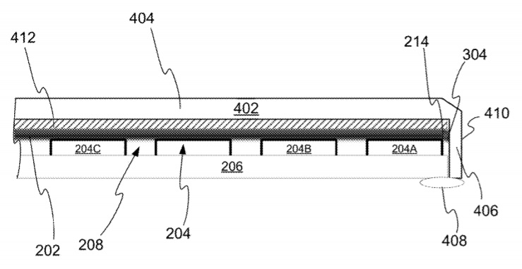 Reduced border patent