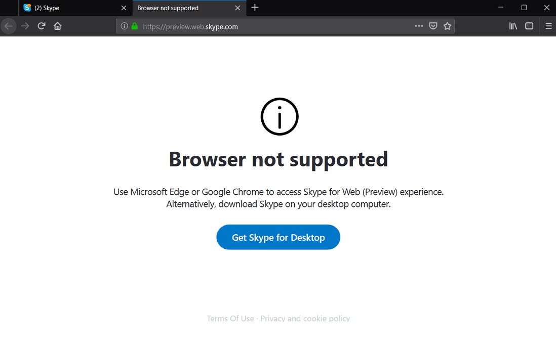 compatible browser with skype web app compatible browser with skype web app