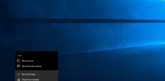 Windows 10 Taskbar