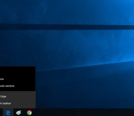 Windows 10 Taskbar