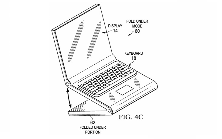 Dell foldable patent