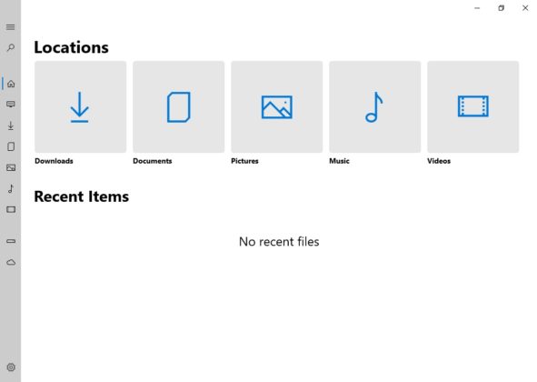 Files UWP