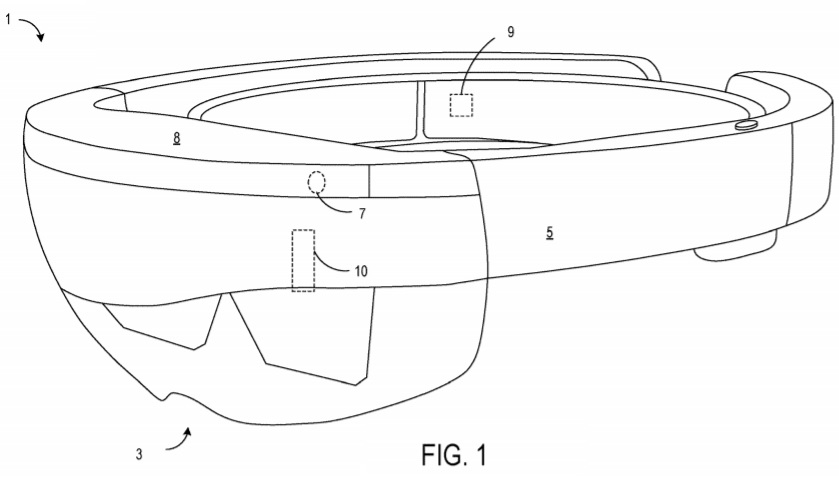 Patent for HoloLens