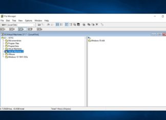 Windows 3 File Manager