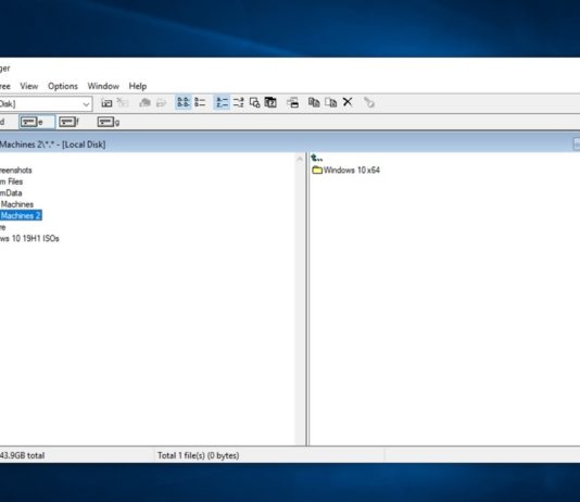 Windows 3 File Manager