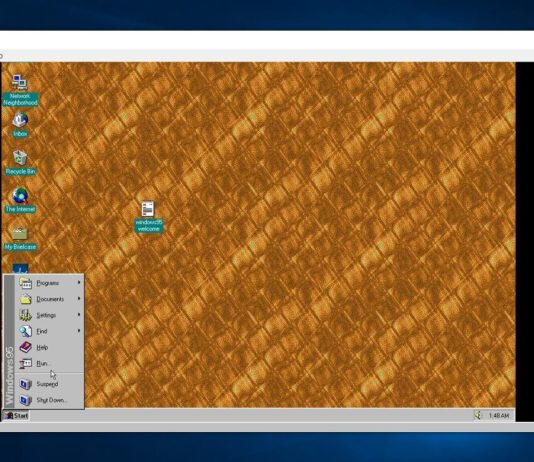 App that lets you run Windows 95 on Windows 10 has got better