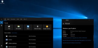 Cortana in Windows 10 v1809