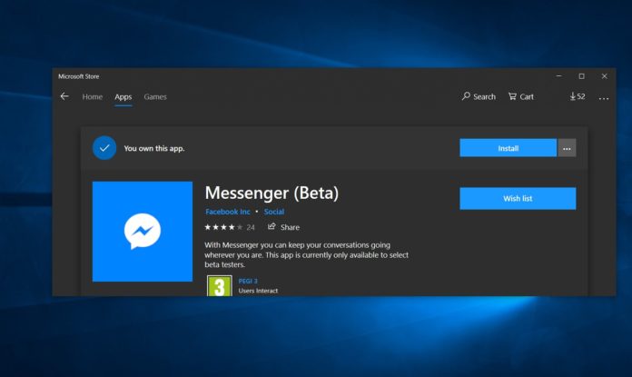 Messenger beta