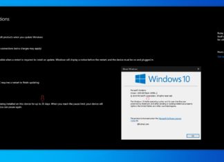 Pause updates in Windows 10