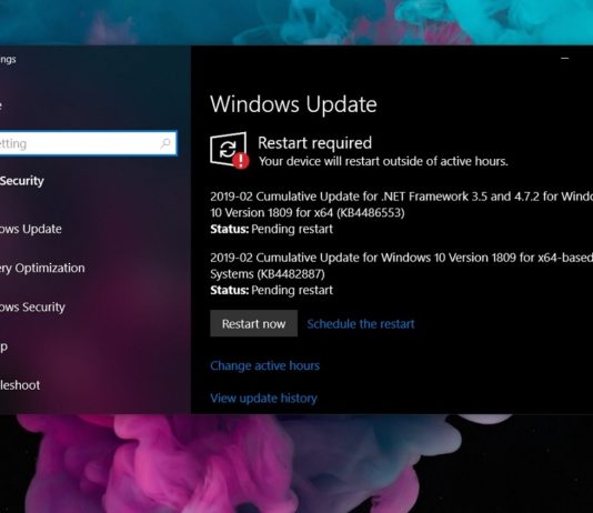 Windows 10 March update