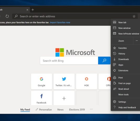 Microsoft Chromium Edge