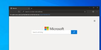 Microsoft Edge browser