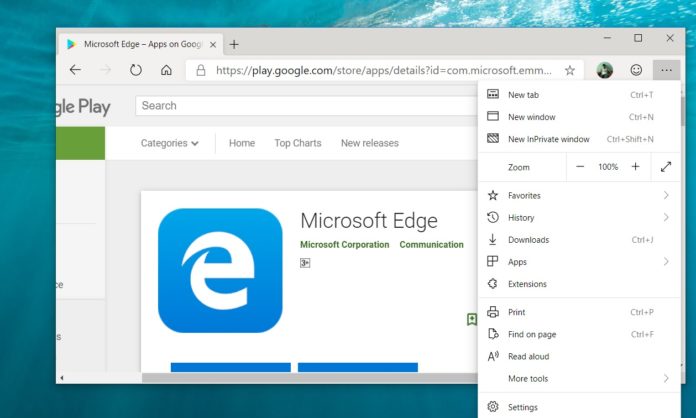 Microsoft Edge for PC