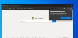Microsoft Edge homepage