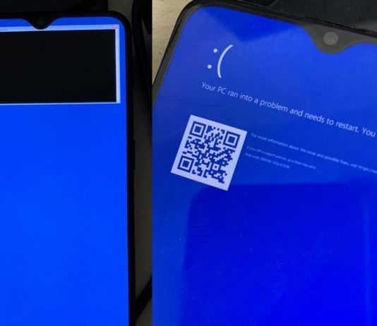 Windows 10 and OnePlus 6T