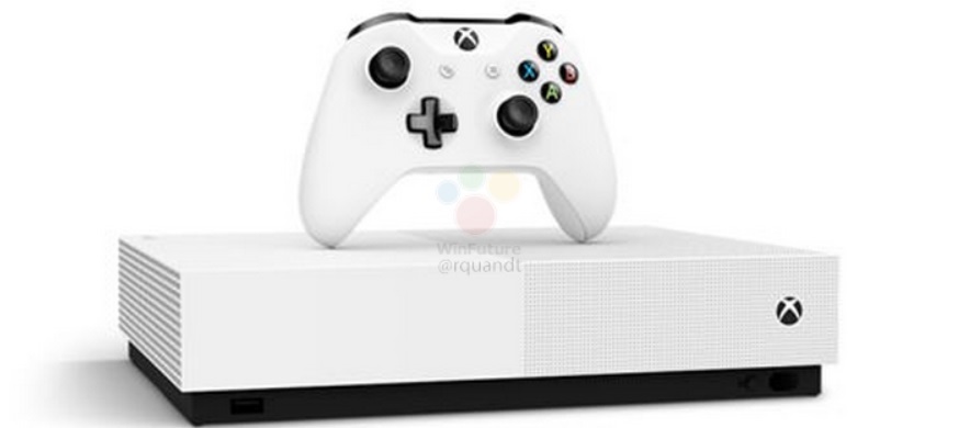 Xbox one S disc less