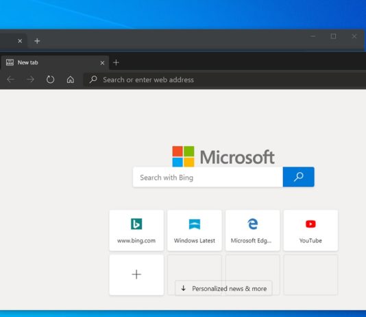 Chrome and Edge