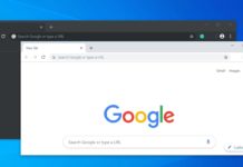 Chrome dark and light look