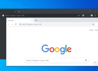 Chrome dark and light look