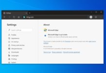 Edge on Windows