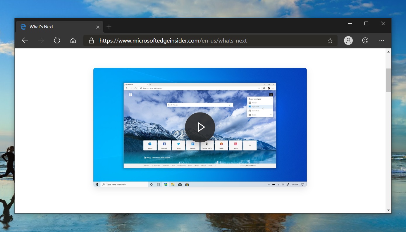 Microsoft Chromium Edge