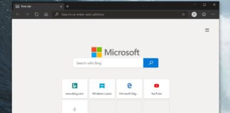 Microsoft Edge browser