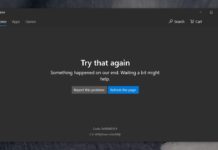 Microsoft Store outage