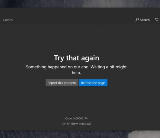 Microsoft Store outage