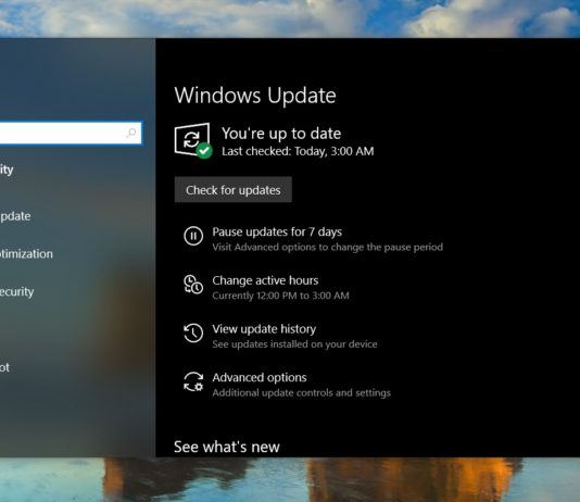 Windows 10 version 1903 patch