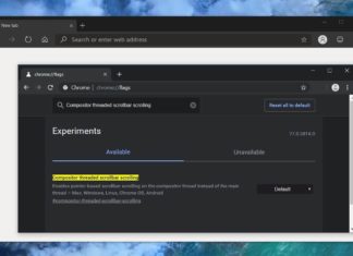 Chrome Edge on Windows 10