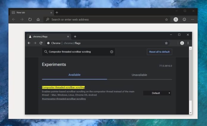 Chrome Edge on Windows 10