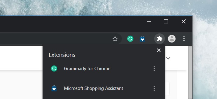 Chrome extension