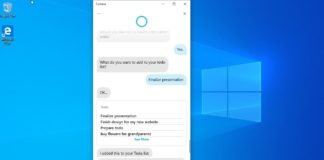 Cortana Todo