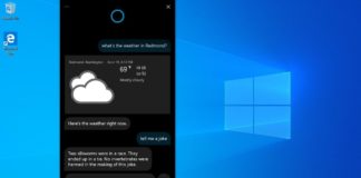 Cortana UI