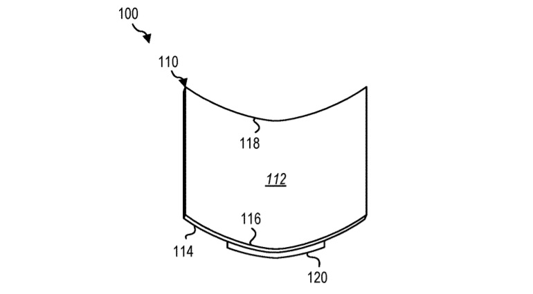 Foldable display patent