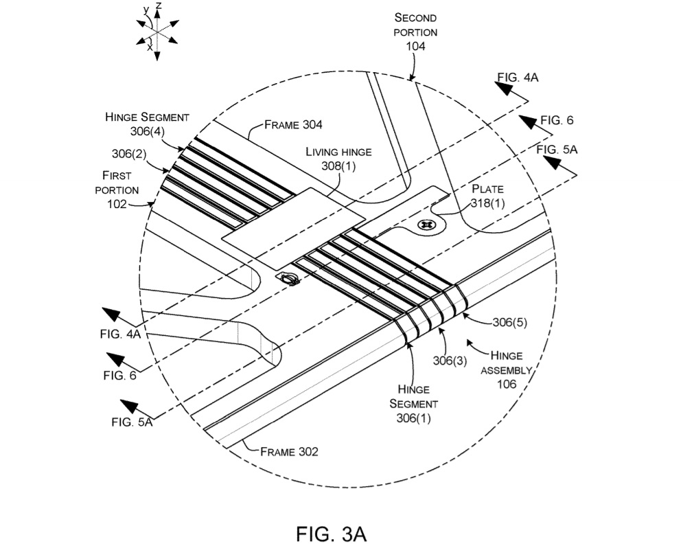 Hinge patent