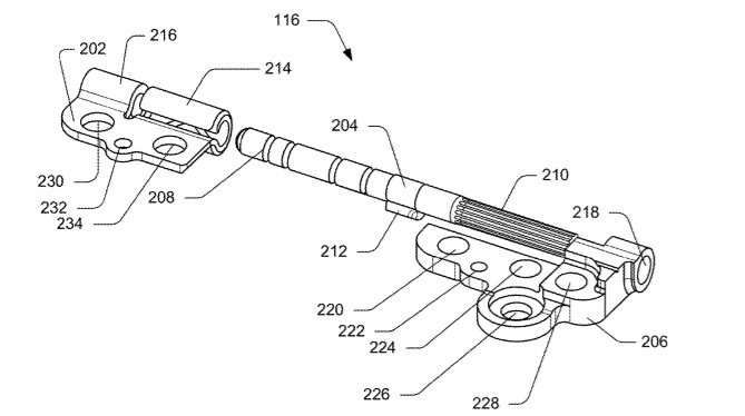 Hinge patent