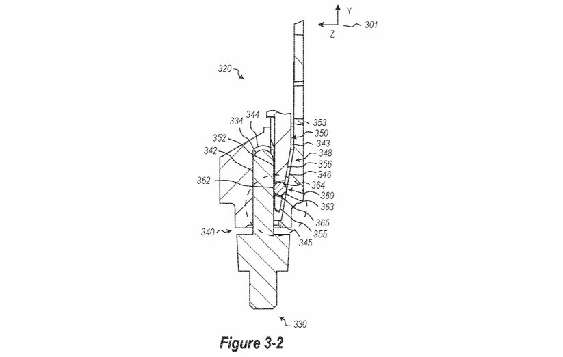 Surface Pro lock mechanism patent