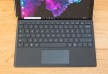 Surface keyboard