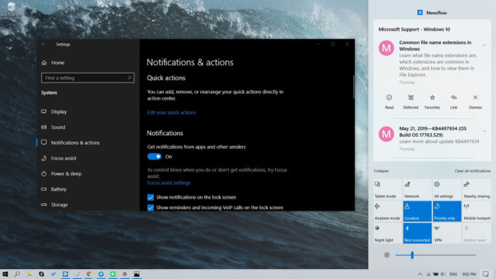 Windows 10 20H1 features