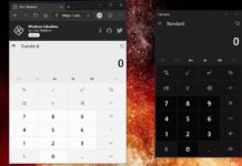 Windows 10 calculator web