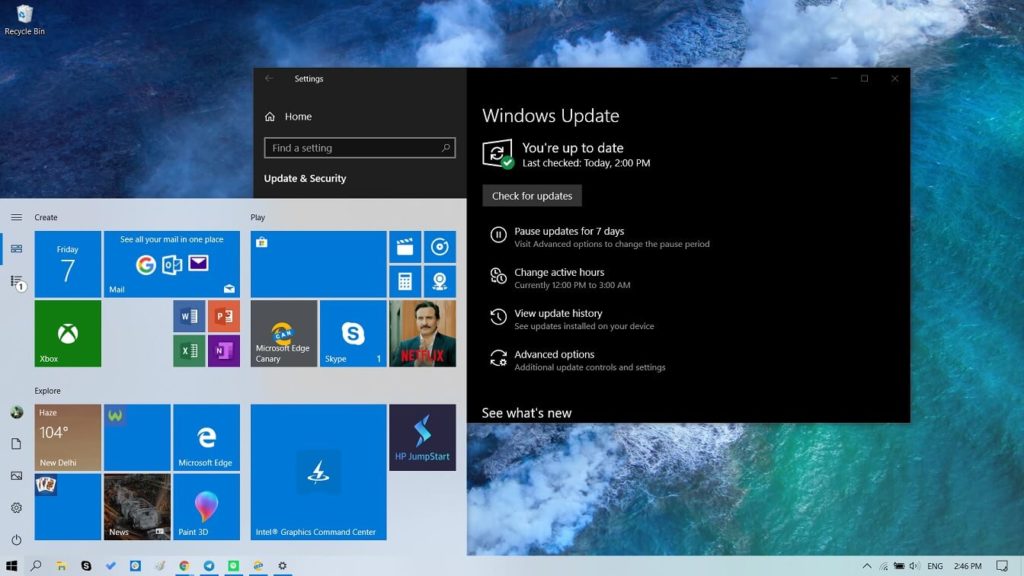 microsoft updates for windows 10 june 2019