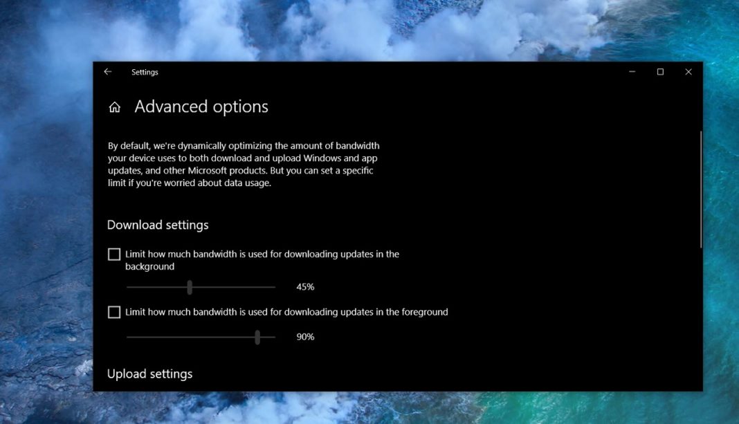 You can soon limit Windows 10 Updates download speeds with value